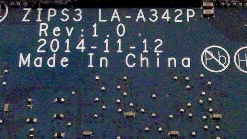 Lenovo ThinkPad Yoga 12 - i5-5300U 2,2GHz 8GB Mainboard - LA-A342P - BIOS PSWD - Bild 4 von 4