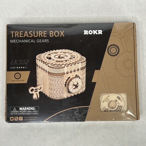 New Rokr Mechanical Gears Treasure Box (LK502) Robotime