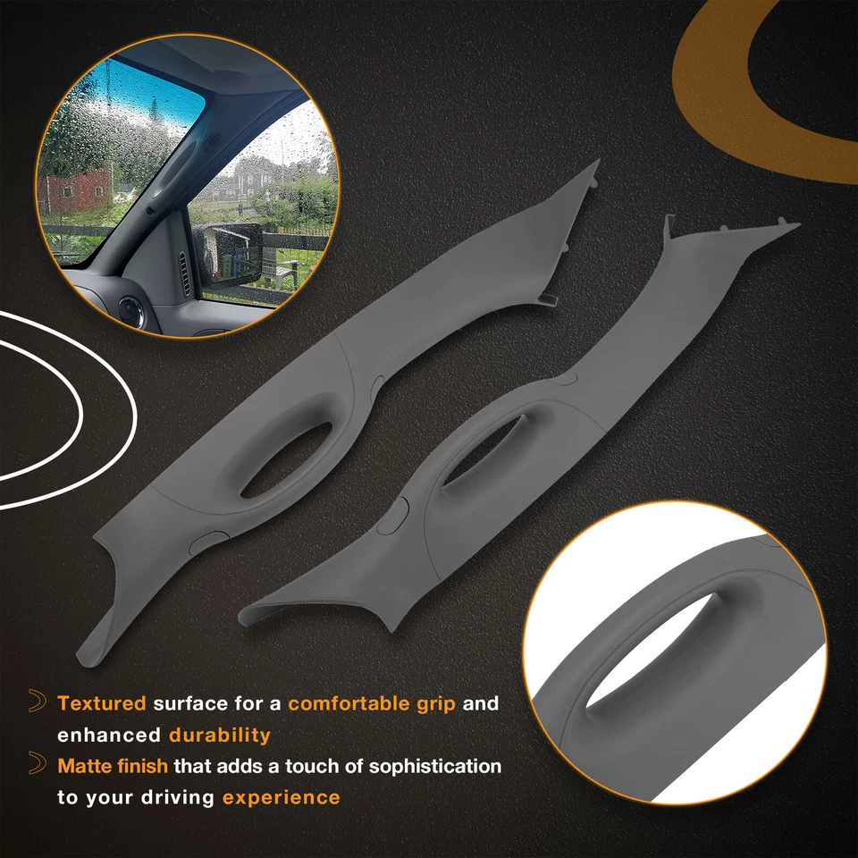 A Pillar Interior Trim Grab Handle Left & Right For 04-08 Lincoln Mark LT Ford Foto 4 de 4