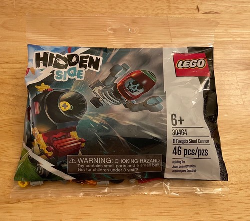 LEGO 30464 Hidden Side Polybag -  El Fuego's Stunt Cannon - New, Sealed!