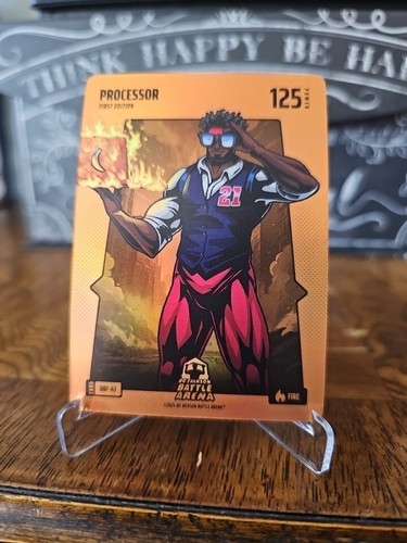 Bo Jackson Battle Arena Orange Battlefoil Processor #13 Joel Embiid