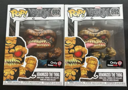 Funko Pop The Thing - 692 Ambas Variaciones ¡Exclusivo de GameStop! Lote (2)