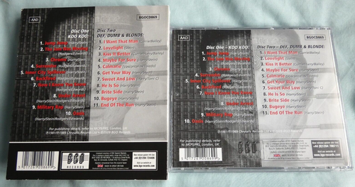 DEBBIE HARRY - Koo Koo / Def, Dumm & Blond - Doppel CD Set (Blondie) - Bild 2 von 2