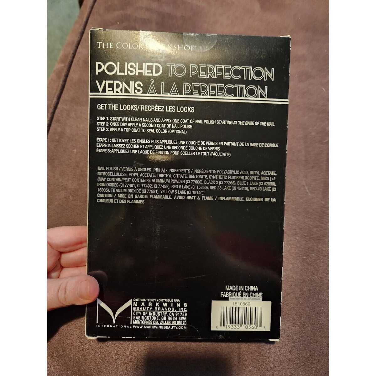 Markwins L'Atelier Des Couleurs - Nouveau Parfait Ongles - Kit Compact De Manucure Avec Vernis, Pour Filles, Femmes Et Ados. - / Revue
