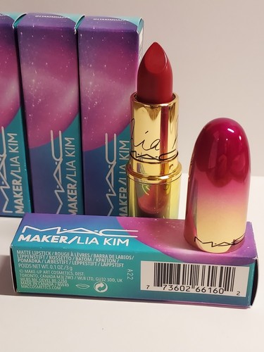 MAC Matte Lip Stick *@LIAKIMHAPPY* Limited Edition / .10 oz / New in box - Picture 5 of 6