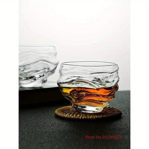 Hatasukumo Japanisch inspiriertes elegantes Kristall Whiskyglas 8,27 Oz. - Bild 7 von 7