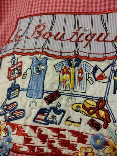 Bobbie Brooks Plus Size 26w 28w Pink White Gingham Shirt Vintage Rhinestones 4x? - Picture 4 of 14