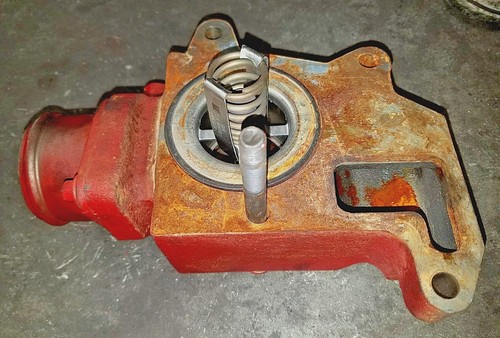 Cummins Isx 2 Piece Thermostat Housing 3686382 + 3682667 - Picture 12 of 12