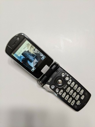 FOMA P900iV Cloud Black Final Fantasy VII Advent Children Crisis Core Japan - Picture 7 of 13