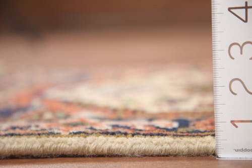 Ivory Heriz Serapi 2x3 Small Indian Rug Hand-knotted Wool - Picture 10 of 12