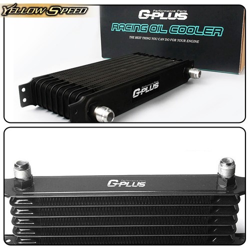 Apto para enfriador de aceite de motor de transmisión de aluminio universal de 15 filas + ventilador de refrigeración de 7" - Imagen 4 de 12