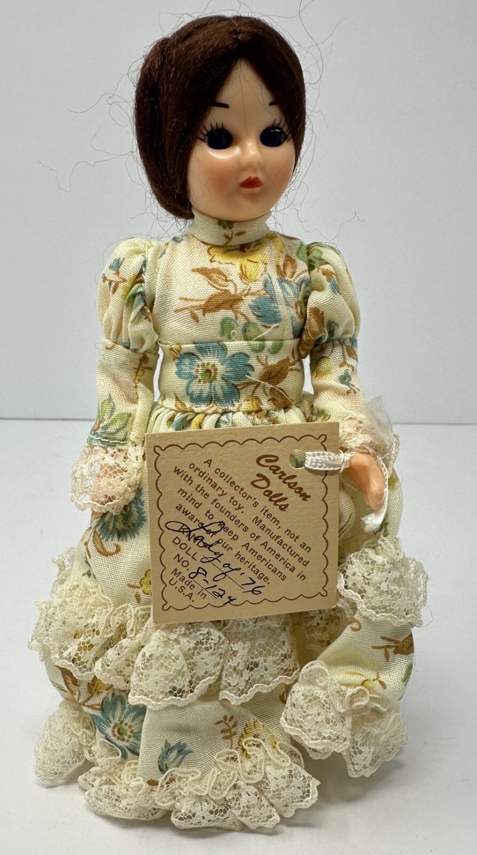 Vintage Carlson Doll Lady Of '76 8-124 With Tag and Stand | eBay