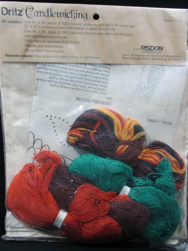 Búho - Kit de bordado para encender velas - Dritz #9024 - Imagen 4 de 4