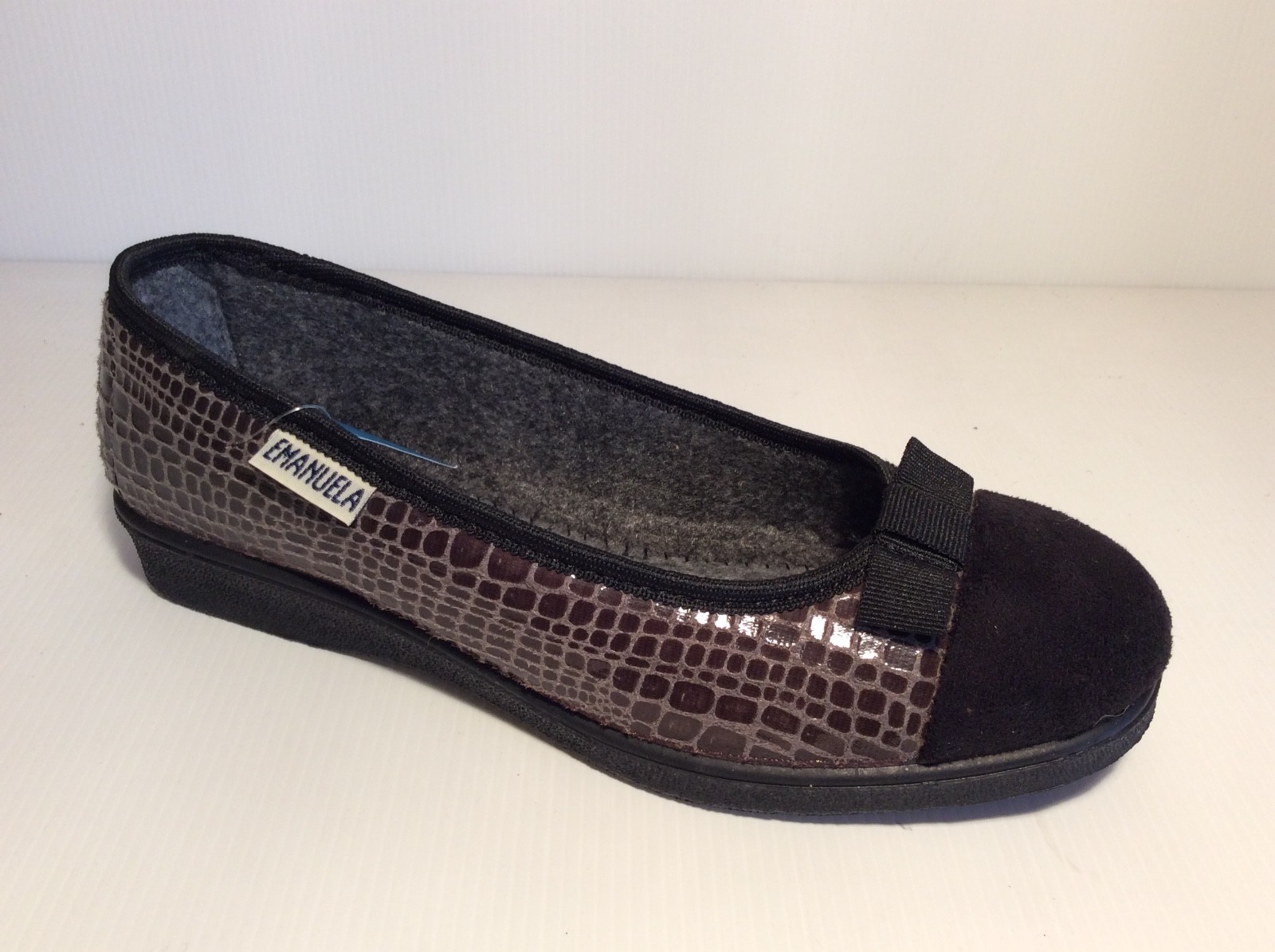 EMANUELA 2003 GRIGIO PANTOFOLA BALLERINA PANNO DONNA ZEPPETTA COMODA EMANUELA 2003 GRIGIO PANTOFOLA BALLERINA PANNO DONNA ZEPPETTA COMODA