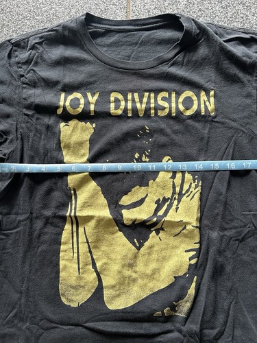 Music Band T Shirt Joy Division Ian Curtis Lead Singer Size Small - Picture 3 of 3