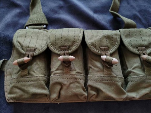 China 70er Jahre 56 Typ SKS Retro Tactical Weste 10 Taschen Brusttasche - Bild 4 von 12