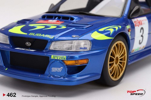 1:18 Subaru Impreza WRC97 - Colin McRae 1997 Rally Winner #3 -- TopSpeed WRX STI - Picture 4 of 6