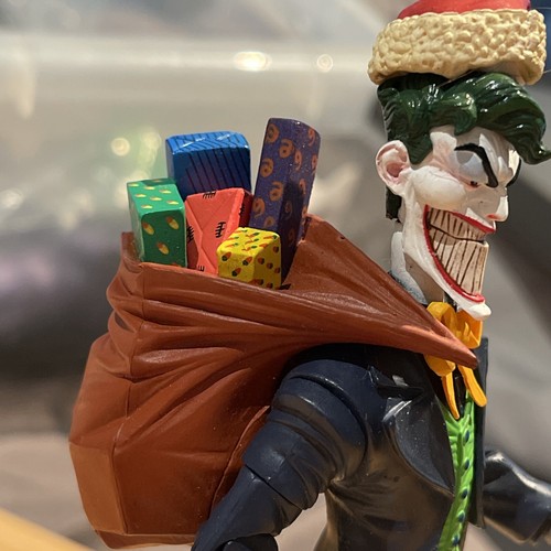DC Figur Vintage 2005 Christmas Santa Joker Direct Long 7" Figure HoHoHaHaHa - Bild 4 von 8