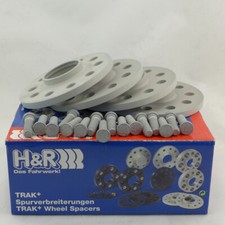 H&R Spurverbreiterung 20/20mmm silber für Fiesta Focus Fusion KA Mazda