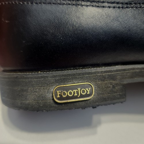 FootJoy Europa Collection Oxford Golf Shoe Womens 6.5 Tartan Plaid Black White - Picture 6 of 12