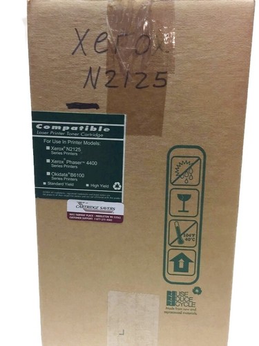 Salva Cartuccia Toner Nero Compatibile Xerox 113R446 per Xerox N2125 -Nuovo con scatola - Foto 5 di 5