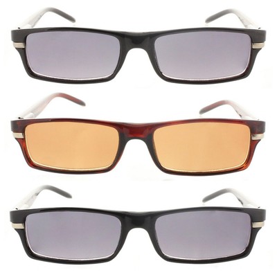 tinted reading glasses