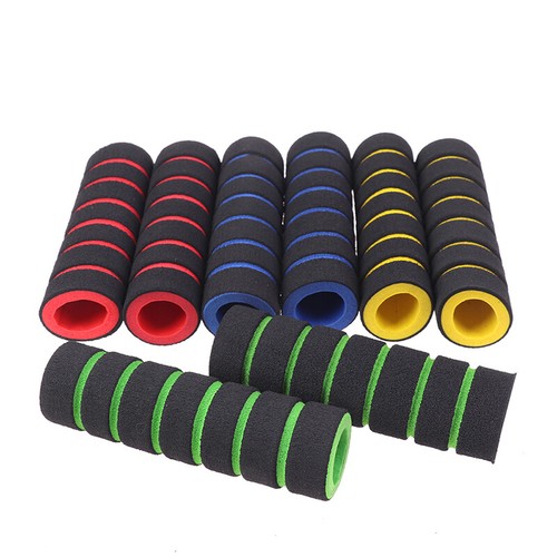 2x Bike Racing Bicycle Motorcycle Handle Bar Foam Sponge Grip Cover NonslipS_z8 - Picture 1 of 15