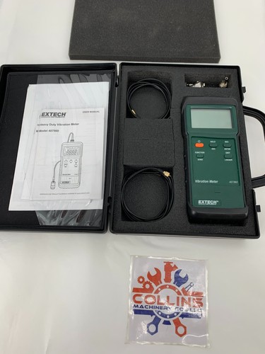 Extech Instruments Model 407860 Heavy Duty Vibration Meter w/Case - 第 2/11 張圖片