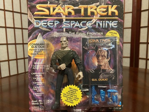 Figura de acción autografiada Star Trek Deep Space Nine Gul Dukat Playmates 1993 - Imagen 4 de 9