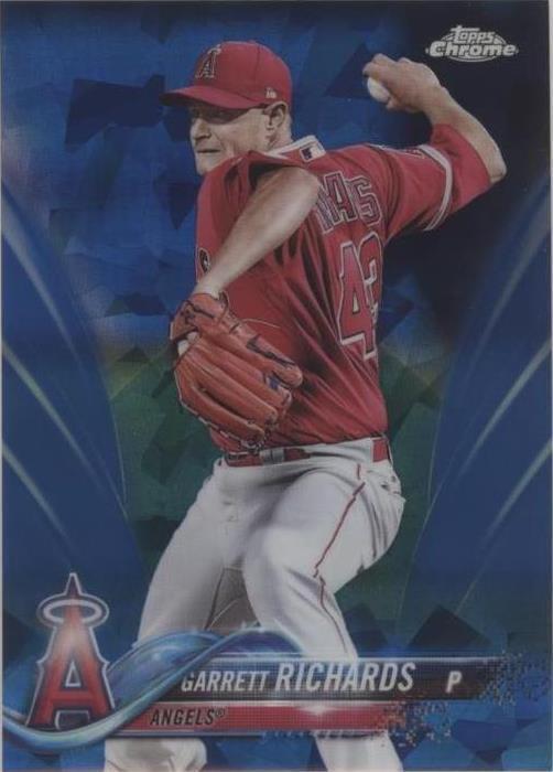 2018 Topps Chrome Sapphire Edition - Garrett Richards #19 - 1 of 1