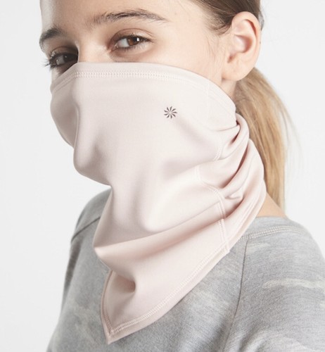 Athleta Girl Active Neck Gaiter / Mask Breathable Particle Blocking Medium/Large - 第 1/3 張圖片
