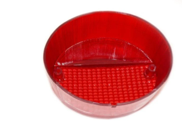 Lentille cabochon du feu arrière 23026-023/027 pour Modèles Kawasaki 1969-1980 - Photo 2/3