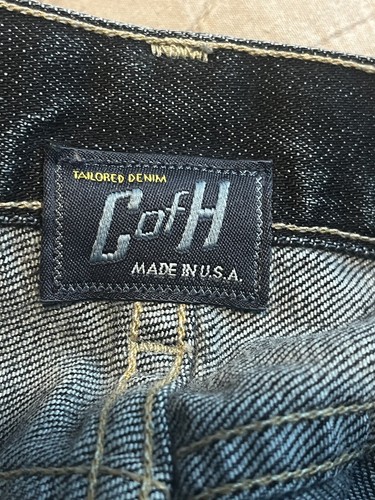 Citizens Of Humanity Jeans Mens 36x30 Relaxed Straight Dark Wash Denim Pants COH - Picture 10 of 16