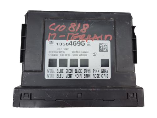 2013-2017 GMC Terrain Body Control BCM BCU Module 13584695 OEM - Picture 8 of 12