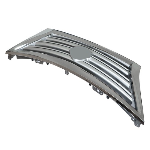 Silscvtt Front Upper Grille Black Chrome For Nissan Sentra S SV SL 2013-14 2015 - Picture 7 of 13