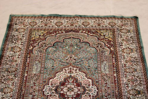 5'0" x 8'0" ft. Jammu Kashmir Vegetable Dye Hand Knotted Traditional Area Rug - Picture 2 of 8