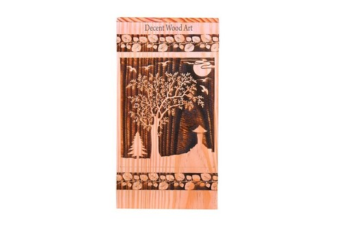 Pine Wood Cremation Urn For Human Ashes, Adults Urn Box, Large Burial Urn - Picture 2 of 4