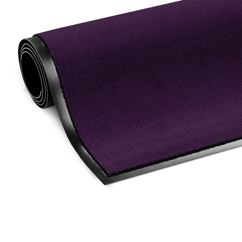 Schmutzfangmatte Türmatte Fußmatte Schmutzmatte Türvorleger MONOCHROM LILA - Bild 3 von 25