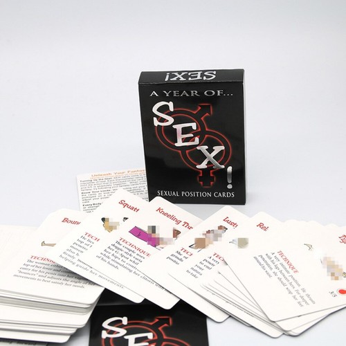 Erotic Games Sexual Positions Adult Cards Game for Couples and Foreplay Fun US* - Picture 2 of 12