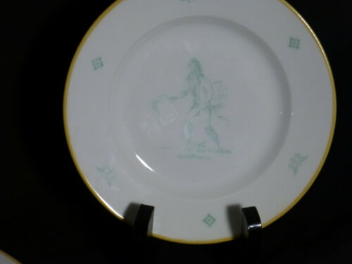 Porcellana Art Deco Nymphenburg Germania scene Biedermeier Alfred Hagel Design - Foto 3 di 12