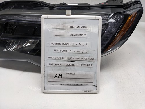 Honda Pilot Ridgeline Headlight Head Light Driver's Left Halogen 2016 - 2022 AS1 - Picture 10 of 10