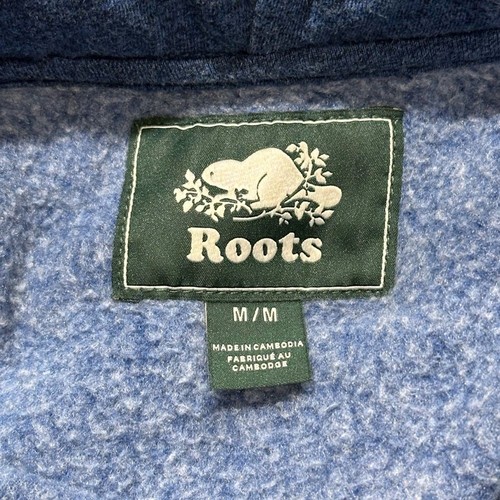 Roots Canada Blue Hoodie Size M - Picture 5 of 6
