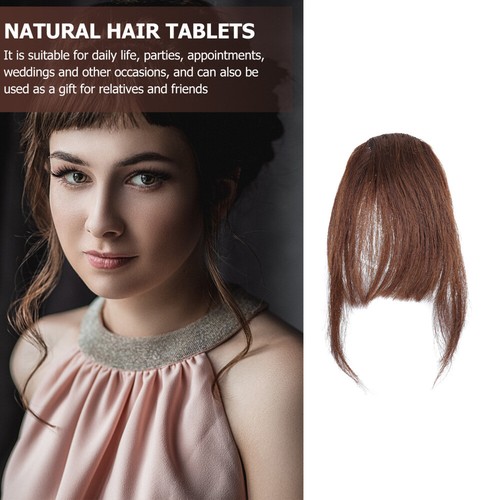 Air Bangs Haarnadel Frau Clip Haarfransen Flauschiges Knallt Fräulein tendance