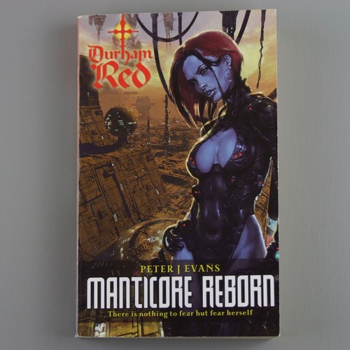 Durham Red: Manticore Reborn by Peter J Evans 2000 AD Black Flame prose novel - Imagen 1 de 10
