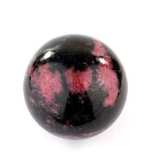 Rhodonit Kugel Ø 75 mm / 758 g AA - Qualität Handarbeit Madagaskar 901