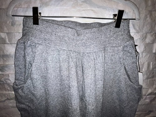 Damen ZENERGY Knit Collection Anita Pant meliert grau Loungehose Baumwolle 0 - Bild 5 von 15