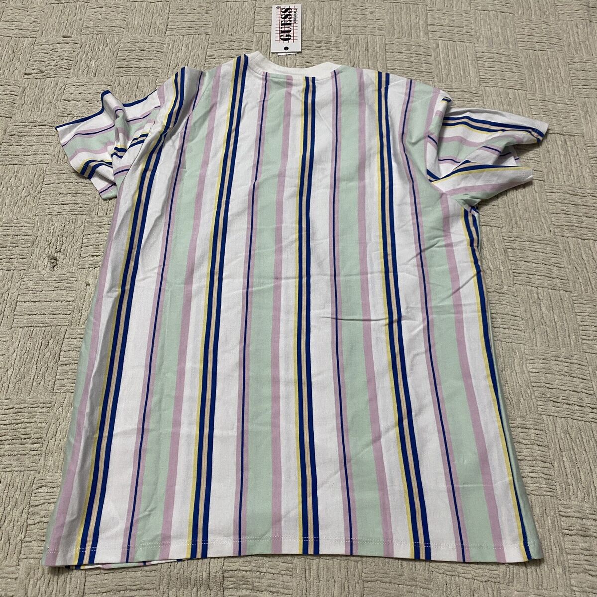 GUESS Originals Pacsun Gibson Stripe T Shirt Short Sleeve Small