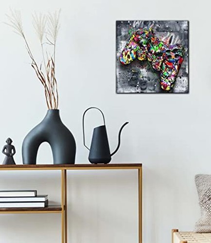 JKWALL77 Banksy Street Wall Art - Graffiti Abstract  Assorted Sizes , Colors  - Picture 20 of 120