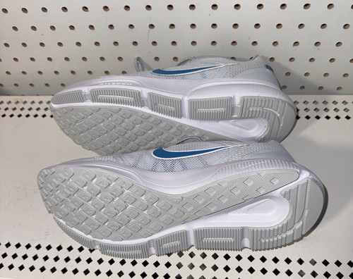 Nike Zoom Span 4 Mens Athletic Running Shoes Size 8.5 Gray Blue White DC8996-010 - Picture 6 of 9