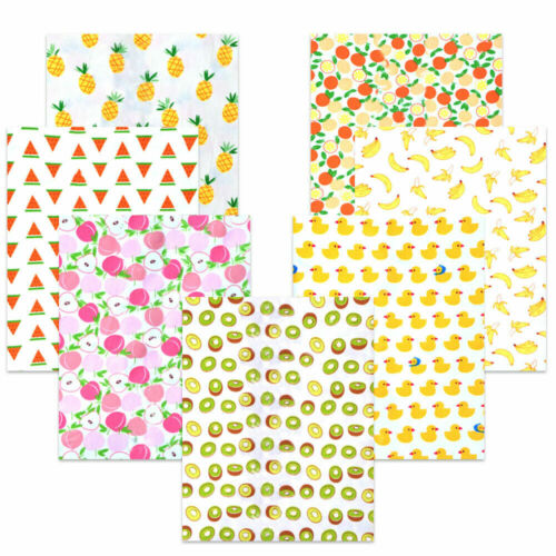 Cute Fruit Print Sewing Fabric Cotton DIY Handmade Dress Craft Quilting Clothing - Picture 5 of 15